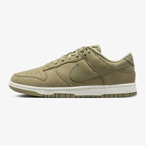 Nike Wmns Dunk Low PRM MF Neutral Olive Women Casual Shoes DV7415-200